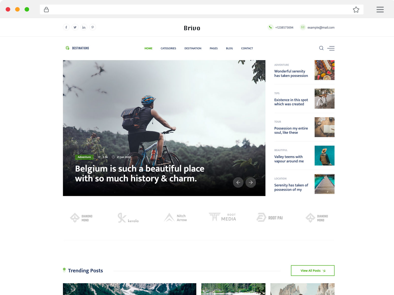 Blog & Magazine WordPress Theme