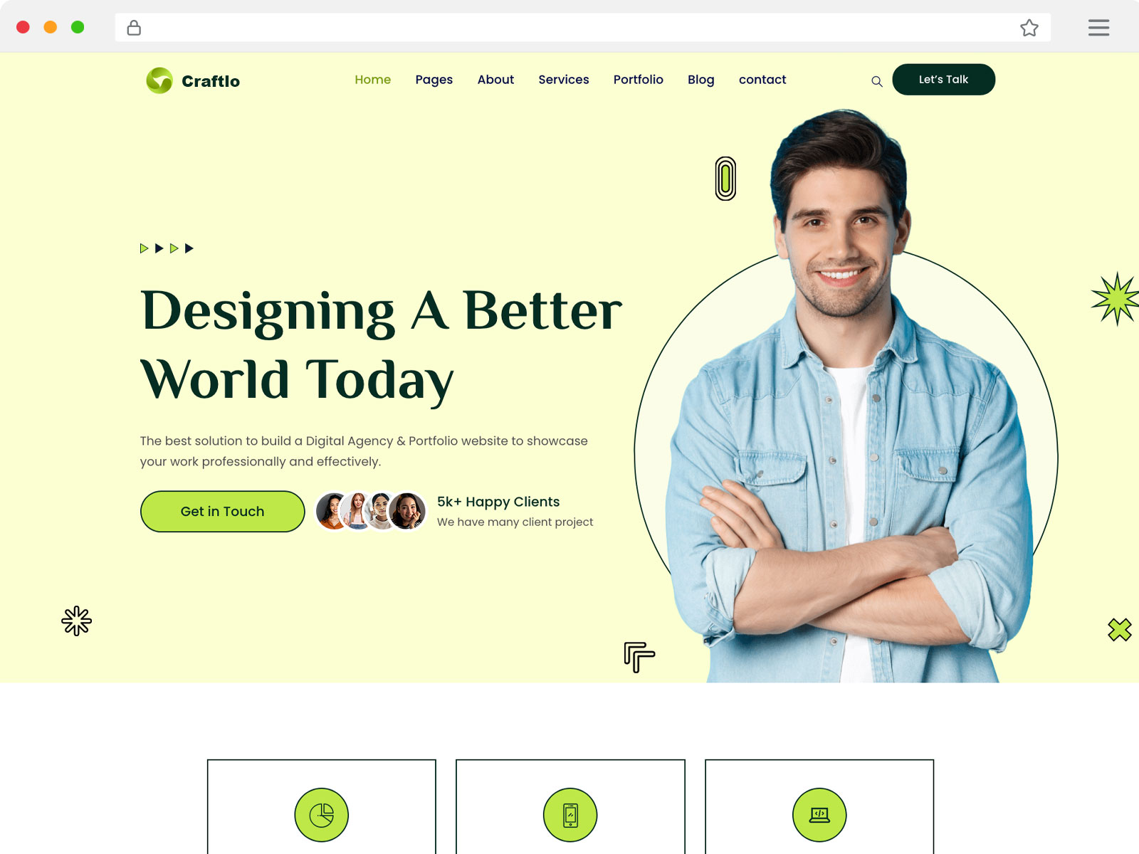 Portfolio WordPress Theme