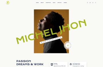 Portfolio WordPress Theme