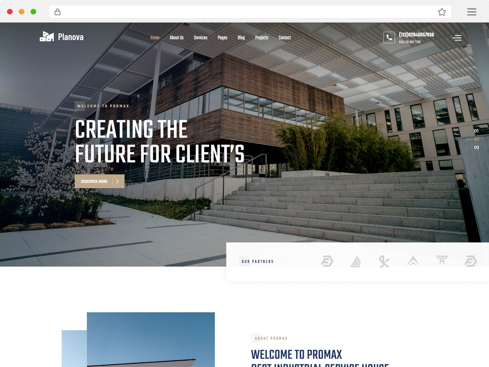 Architecture & Interior WordPress Theme