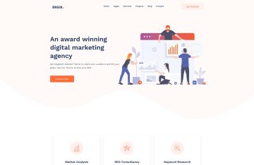 Digix – Digital Marketing Agency WordPress Theme